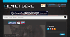 Desktop Screenshot of film-et-serie.com